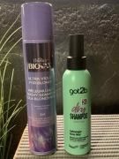 L'biotica Biovax Blonde Got2b zestaw suche szampony x 2 szt