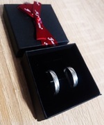 2 x Dwie srebrne obrączki dla Pani i Pana R.24 oraz 16 Próba 925 (15a)