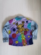 Kurtka ręcznie malowana