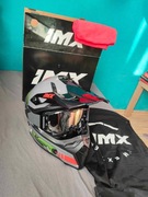 Kask cross IMX FMX-02 Dropping Bombs nowy z goglami