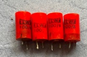 100uF 6V Kondensator  ELWA zabytek PRL