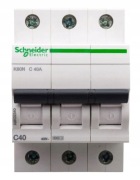 Schneider Wyłącznik nadprądowy C 40A 3P 6kA K60N