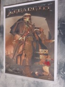 plakat na płótnie zspołu muzycznego megadeth