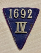 Naszywka MO Milicja Bydgoszcz  lata 50