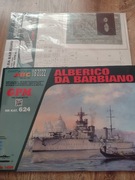 Model kartonowy GPM Alberico da Barbiano i lasery detale