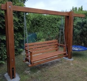 Huśtawka ogrodowa solidna 