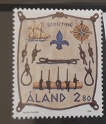 Znaczki czyste Wyspy Alandzkie  1998r Mi144