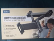 SETTY Uchwyt Samochodowy na zagłówek do smartfona tabletu
