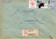 Ruda B (Chełm) -  Koperty listów poleconych 1972-75 r 