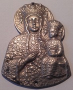 Plakieta metalowa Matka Boska Częstochowska. Niemagnetyczna. Super. POLECAM