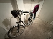 Rower elektryczny Union Orbi wspomaganie 29 cali Thule fotelik zestaw