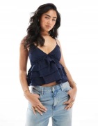 HOLLISTER GARANTOWY TOP NA RAMIĄCZKACH XL