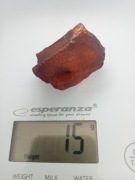 Naturalny bursztyn bałtycki bryłka 15g.