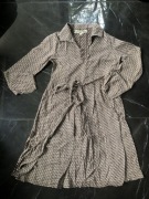 Attrattivo sukienka długi rękaw, kołnierzyki i wiązanie M 38 NOWA