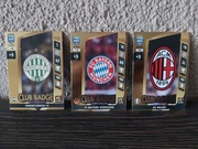 3 Karty FIFA Adrenalyn 365 2025 Club Badge Milan, Bayern