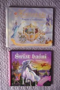 2 bajki z szablonami do rysowania - Księżniczki + Świat baśni.