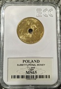 7 Łeb 2008 MS65 GRADING