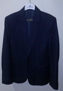 Granatowy garnitur chłopiecy rozmiar 152 + gratis