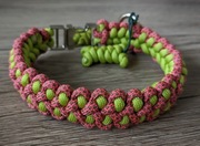 Obroża dla psa/kota-ręcznie pleciona-różne kolory