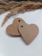 Winietki serce eko,Boho 