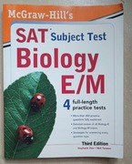 Książka do nauki Biologii E/M do testów SAT