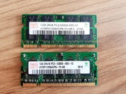 Pamięć RAM Hynix 2*1GB DDR2 PC2-5300S – do laptopa (sprawne)