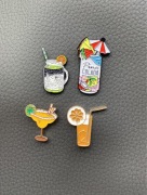 Pin pinezka drink bar drink mix wzorów