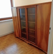 Biblioteczka Regał Drewniany Art Deco Vintage 