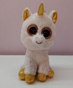 Maskotka Ty jednorożec biały pegasus