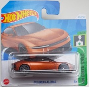Hot Wheels DELOREAN ALPHA5 HW Green Speed 7/10 HTD32
