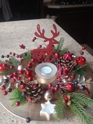 Świąteczny stroik na stół duży 