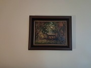 Obraz olejny na płótnie 53x42 cm w ramie drewnianej