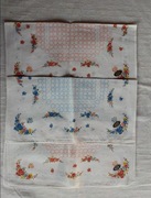 3 chusteczki do nosa damskie z haftem 