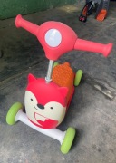 Pchacz Hulajnoga dla dzieci Lis Skip Hop