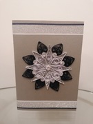 Kartka świąteczna bożonarodzeniowa ręcznie robiona