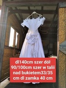 Suknia ślubna z dodatkami