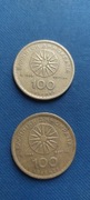 Moneta Grecja 100 drachm 1992