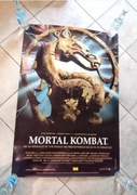 Mortal Kombat stary plakat filmowy kinowy duży 655x955mm