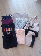 Zestaw paka ubranek dla dziewczynki 134-140