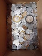 Monety z PRL plus srebrne.