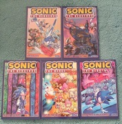 Sonic the hedgehog tomy 5-9 (język angielski)