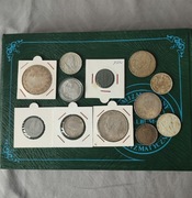 Zestaw starych monet 12 sztuk