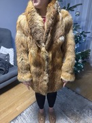 Kurtka z lisa rudego naturalne rozmiar M(40)