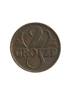 Polska 2 grosze 1937 rok
