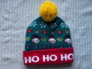 CROPP Czapka świąteczna zima bałwany ho ho ho