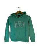 Bluza z kapturem damska Gap zielona duże logo s