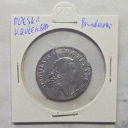 Stara Moneta Polska Złotówka Król Stanisław August Poniatowski 1766 r. 