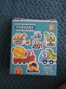 Puzzle progresywne Pojazdy na budowie