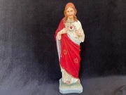 FIGURA SERCE JEZUSA CERAMIKA 42 CM ANTYK C22