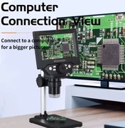 Nowy Mikroskop cyfrowy 1000x 5,5 cala 1080P IPS